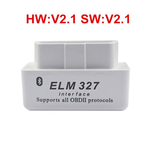 2019 Super Mini ELM327 Bluetooth V2.1 / V1.5 OBD2 Car Diagnostic Tool ELM 327 Bluetooth 4.0 For Android/Symbian OBDII Protocol