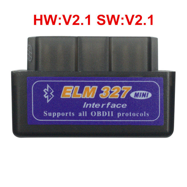 2019 Super Mini ELM327 Bluetooth V2.1 / V1.5 OBD2 Car Diagnostic Tool ELM 327 Bluetooth 4.0 For Android/Symbian OBDII Protocol