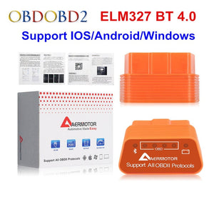 2019 Super Mini ELM327 Bluetooth V2.1 / V1.5 OBD2 Car Diagnostic Tool ELM 327 Bluetooth 4.0 For Android/Symbian OBDII Protocol