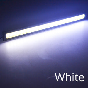 14cm 17cm White Blue Red COB DRL LED DC 12V 28 76Leds Daytime Running Light Auto Lamp External Light Waterproof Fog Lamp Car Led