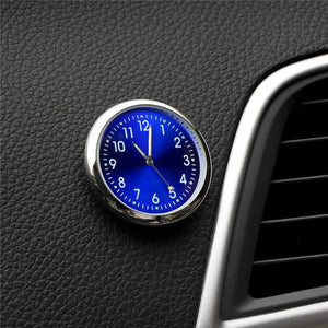 Car Clock Luminous Mini Automobiles Internal Stick-On Digital Watch Mechanics Quartz Clocks Automotive Styling Accessories Gifts