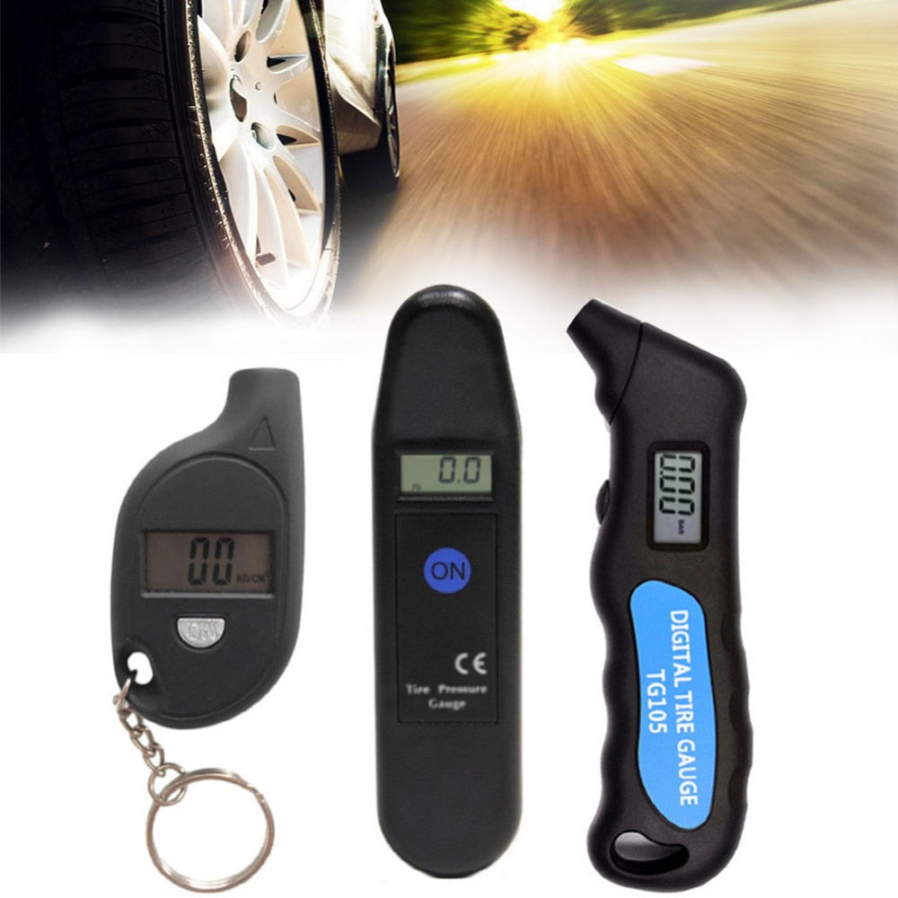 Digital Car Tire TG105 Digital Tire Pressure Gauge Meter Manometer Barometers Tester Digital LCD Tyre Air For Auto Car tools